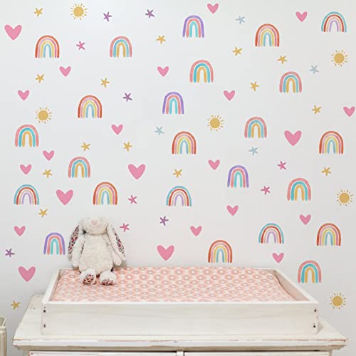 Epakh Rainbow Wall Stickers for Kids Room