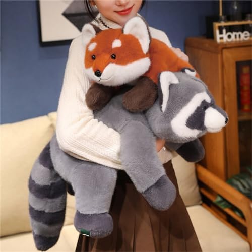 Weighted Raccoon Plush Toy 17 Inch
