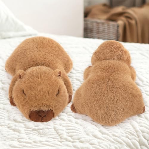 Weighted Capybara Plush Pillow - 2lb 15