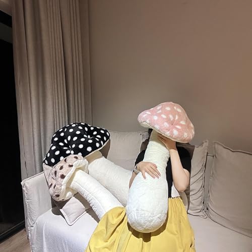 Hofun4U Mushroom Plush Pillow Pink