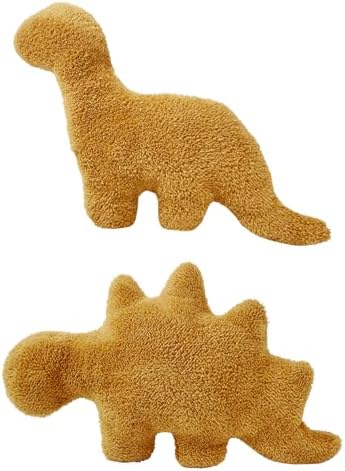 2 Pack Dino Nugget Plush Pillow