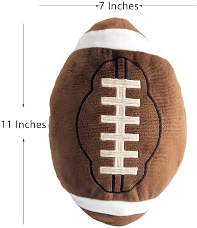 Football Plush Pillow 11 Inches Soft Durable