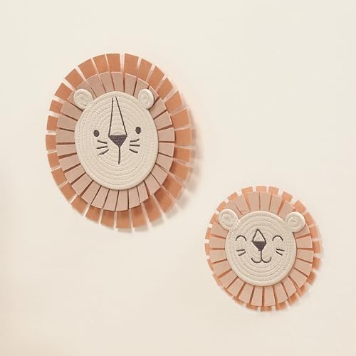 Jungle Adventure Lion Wall Decor 2-Piece