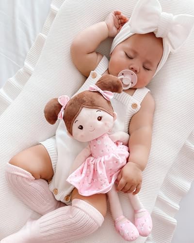 Soft Baby Doll Toys 12 Inches FloraBelle Pink
