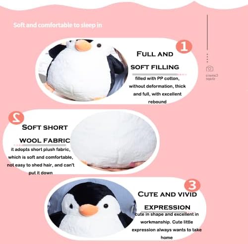 CHELEI2019 138 Inch Penguin Plush Pillow Toy 1
