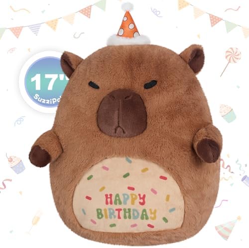Capybara Plush Pillow for Cuddling and Relaxation