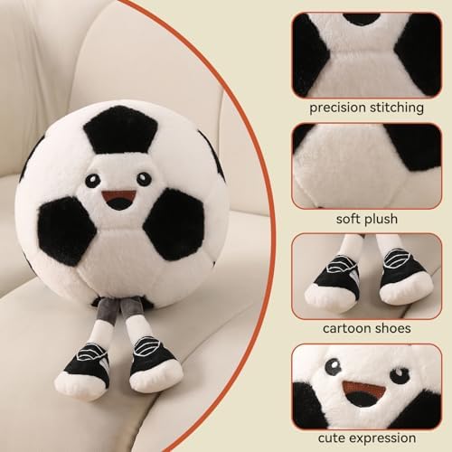 Stepxi Soccer Ball Plush Pillow