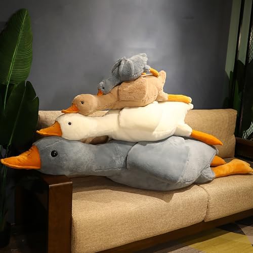 Giant Goose Plush Pillow - 51 in White