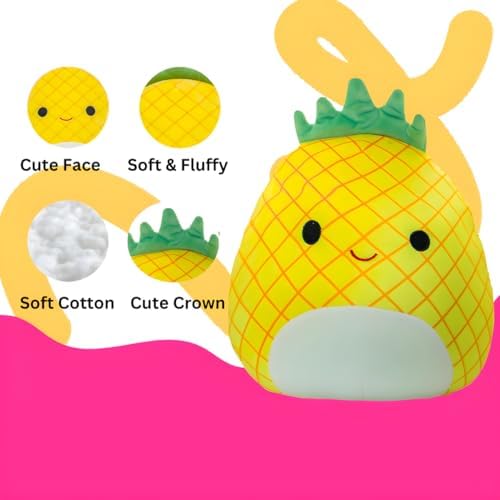 12 Inch Cute Pineapple Plush Pillow