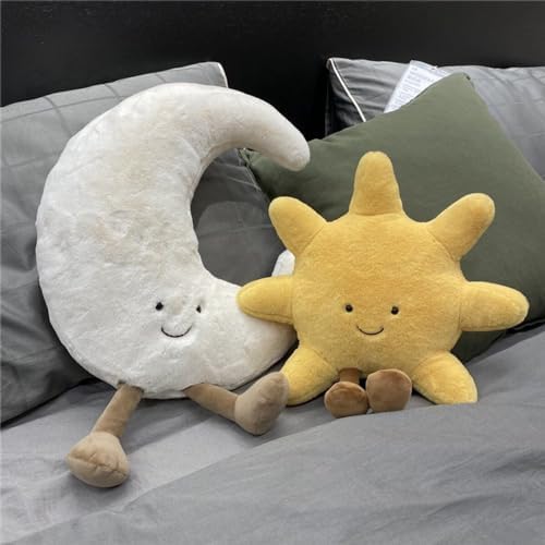 NatureMan Sun Moon Plush Toys Decorative Pillows