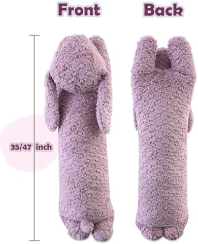 Hofun4U Bunny Plush Pillow 35 Inch