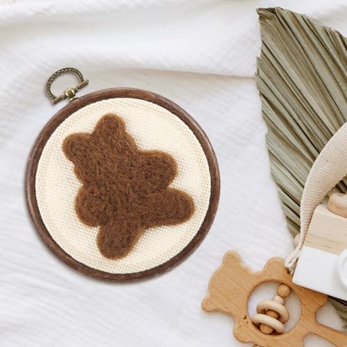 Chunful Felted Bear Wall Decor