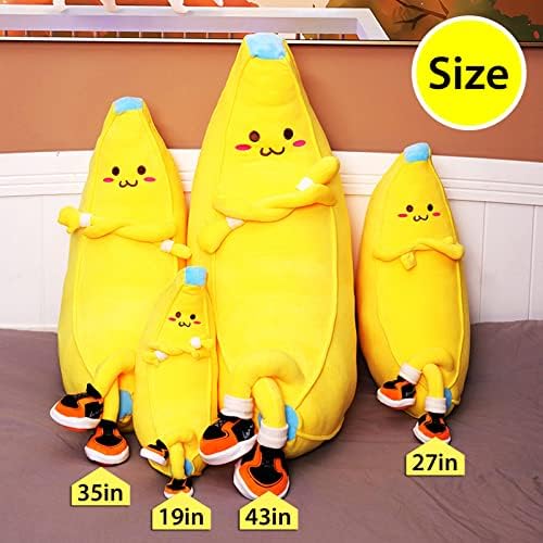 Banana Plush Stuffed Animal Pillow
