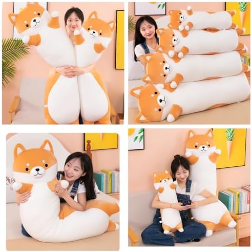 Long Shiba Inu Plush Pillow for Kids 1
