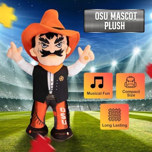 Oklahoma State Cowboys Pistol Pete Musical Plush