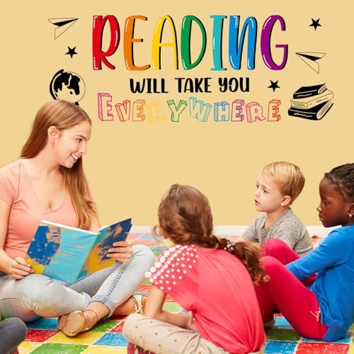 Reading Wall Stickers Classroom Decor