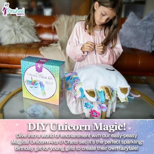 Pinwheel Crafts Unicorn Pillow Kit