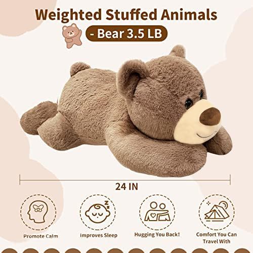 35 LB Weighted Bear Stuffed Animal