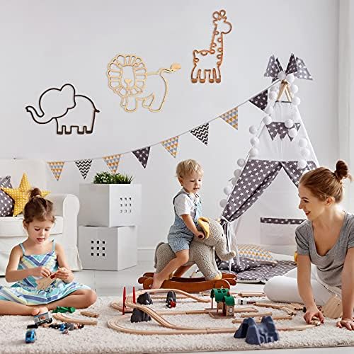 Yulejo 3 Piece Jungle Themed Wall Decor
