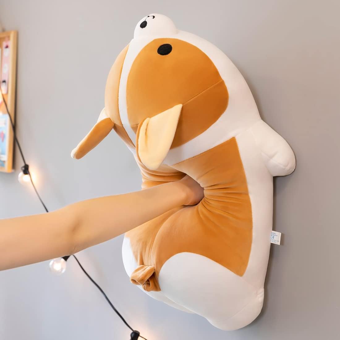 Yeqivo Corgi Plush Pillow Toy 80cm
