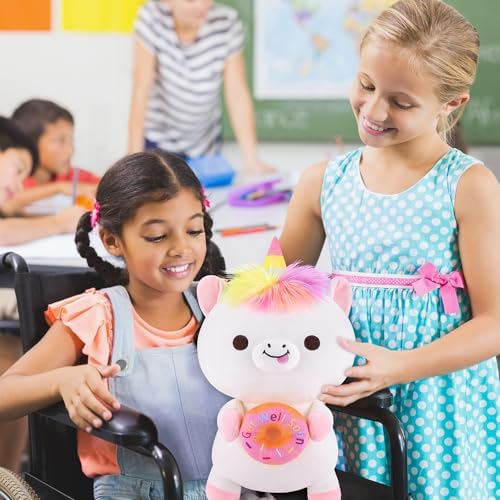 Achwishap Get Well Soon Unicorn Plush Pillow