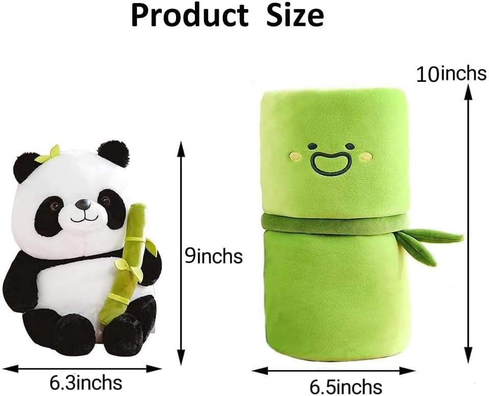 Cute Panda Plush Toy Hugging Pillow for Kids