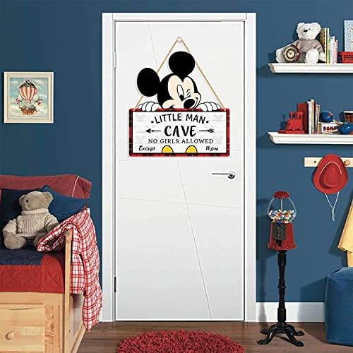 Little Man Cave Wooden Wall Sign