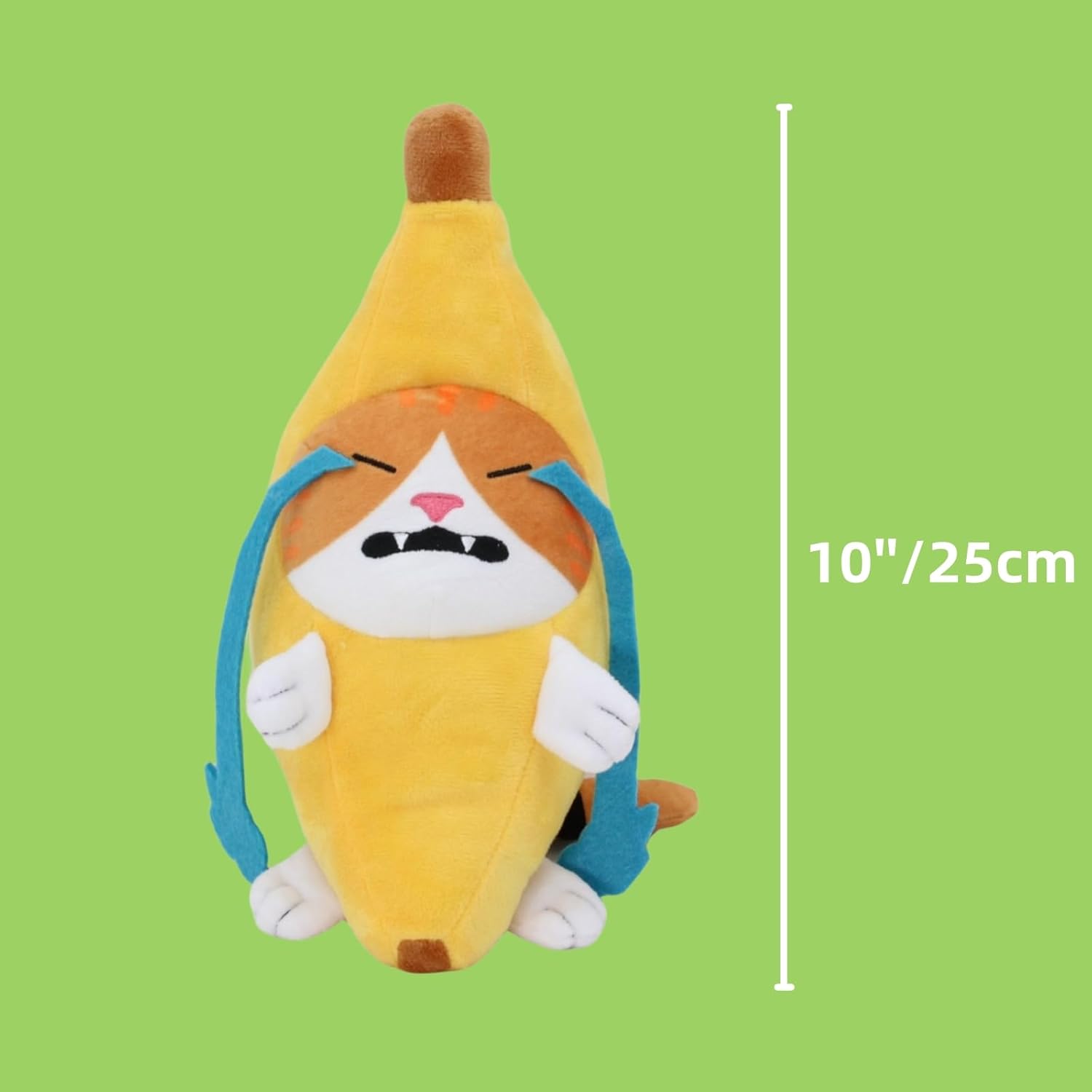 Crying Banana Cat Plush Pillow