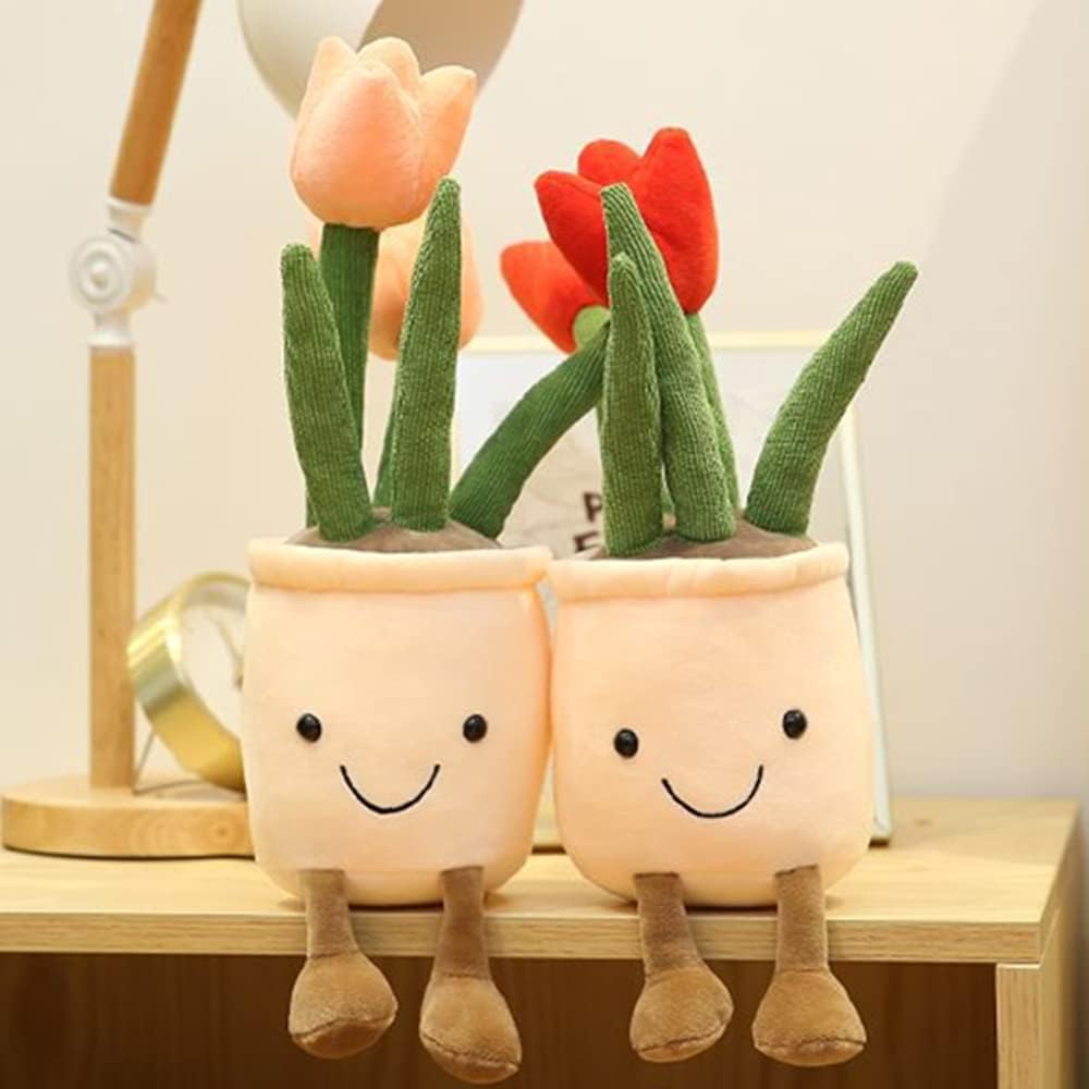 WuZhou Tulip Plush Pillow Toy