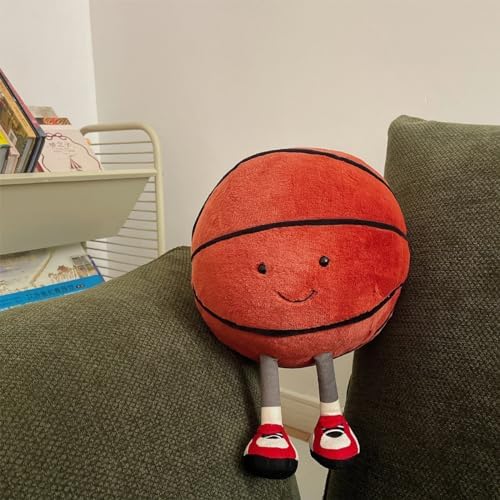 Cute Basketball Plush Toy for Kids Room Decor