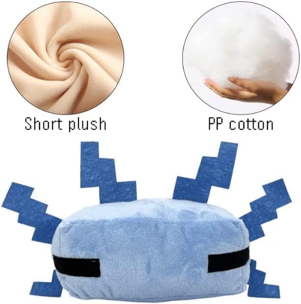 Axolotl Plush Toy Soft Pillow Set