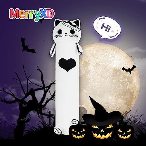 MerryXD Kawaii Cat Plush Body Pillow