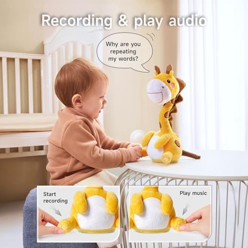 TUMAMA Dancing Talking Giraffe Toy