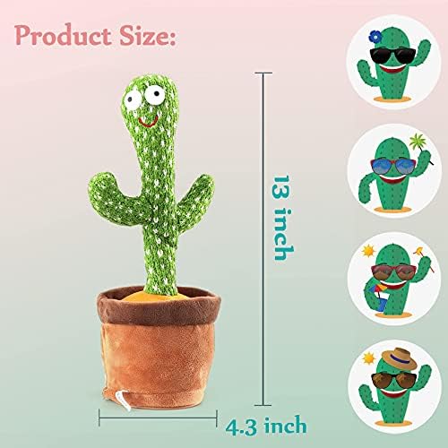 Starhig Dancing Cactus Talking Toy