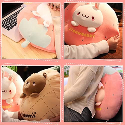 ARELUX 18in Bunny Plush Pillow Toy