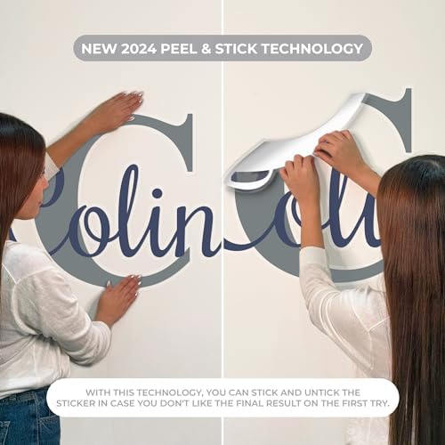 Customizable Name Wall Decals for Girls Room Decor