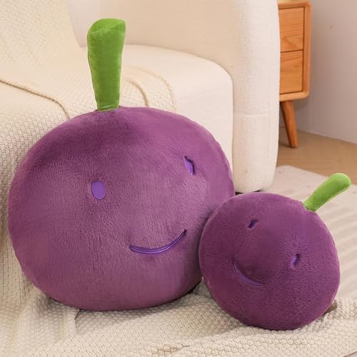 Grape Plush Pillow for Kids Adults