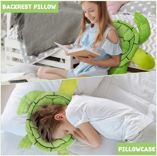 Giant Turtle Plush Animal 24 Inch Soft Pillow