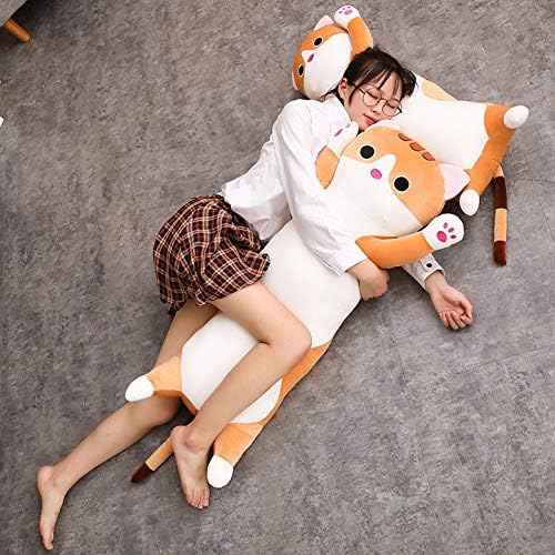 Long Cat Plush Pillow for Kids