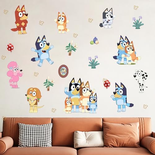 DERUN Trading Wall Decals Cute Poodle Stickers