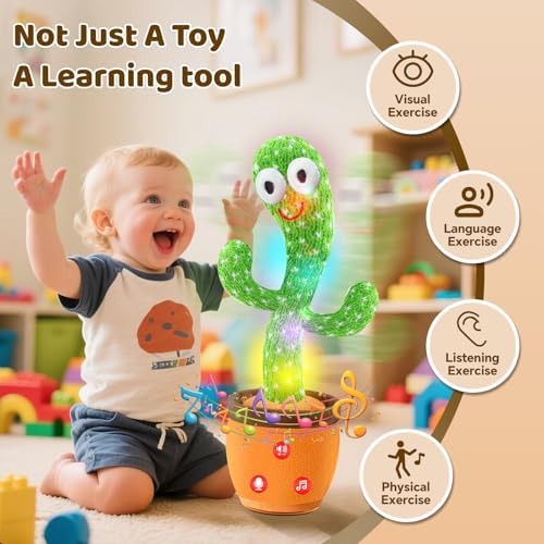 Dancing Talking Cactus Toy for Babies