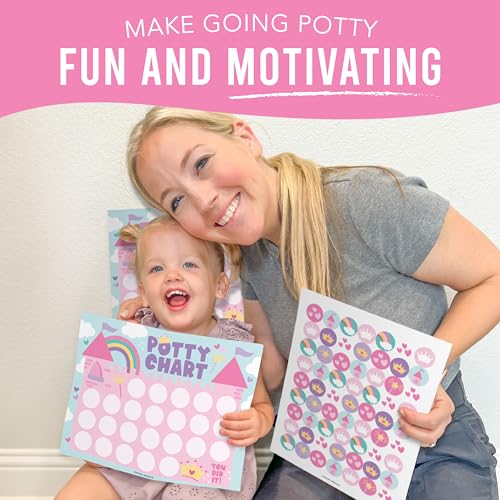 Hadley Designs Princess Potty Training Chart for Girl