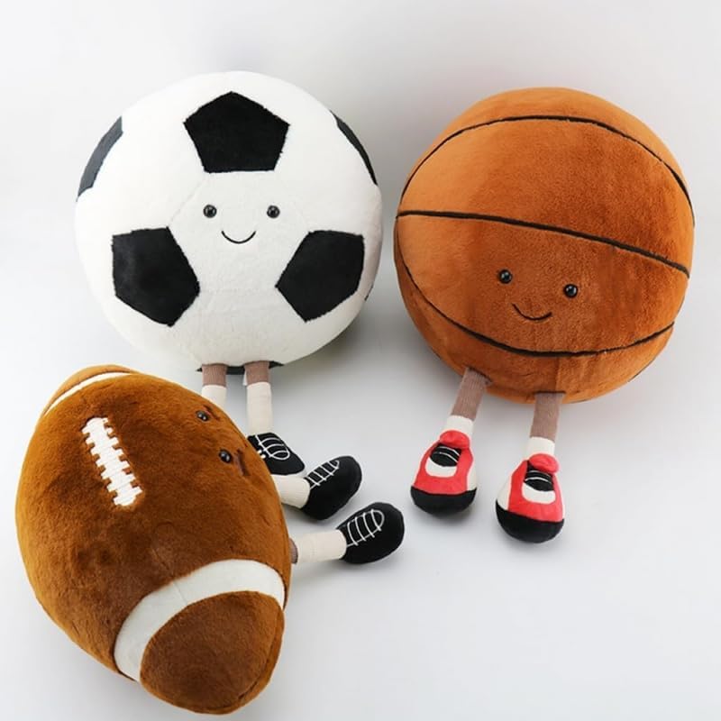 12 Inch Cute Football Plush Pillow Toy