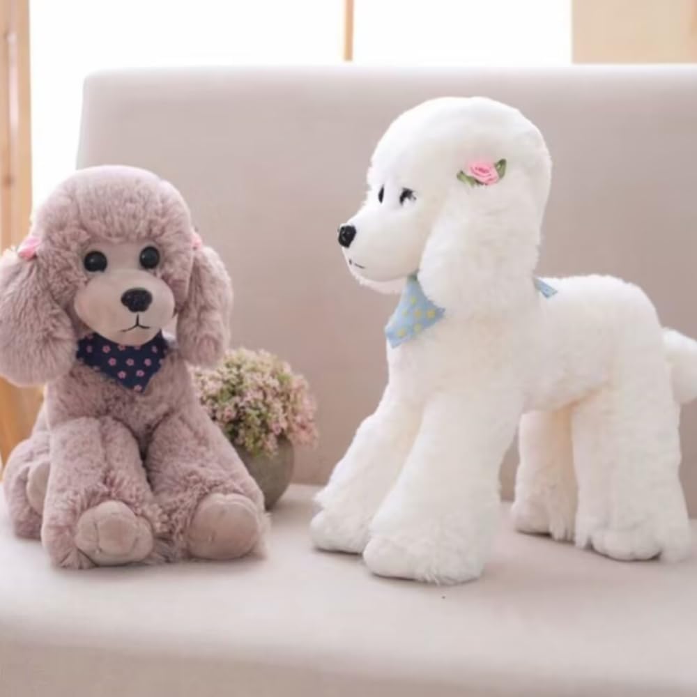 Soft and Cute Poodle Plush Toy 12 Inches