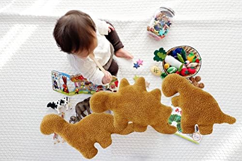 Dino Chicken Nugget Pillow Set 3PCS