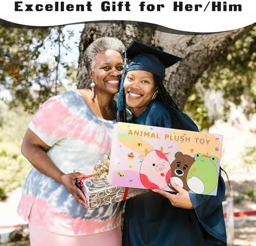 Graduation Plush Owl Pillow Toy for Her Girlfriend Lover Kids