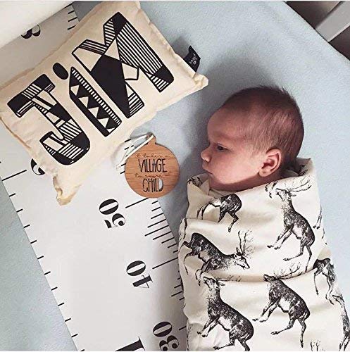 Mibote Baby Growth Chart Wall Decor
