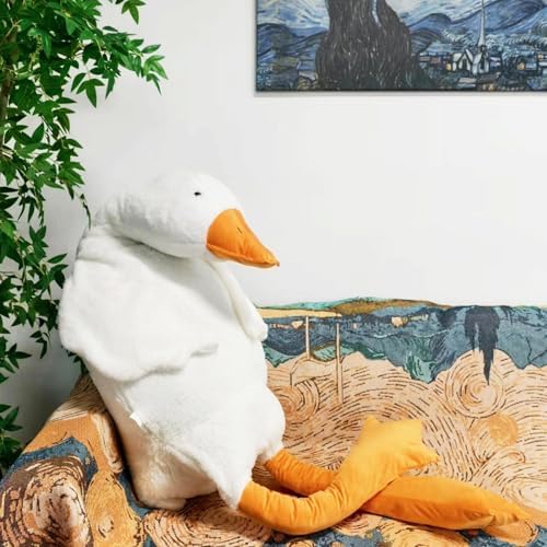 Giant White Goose Plush Pillow 748in