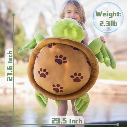 Muiteiur 28Inch Sea Turtle Plush Toy
