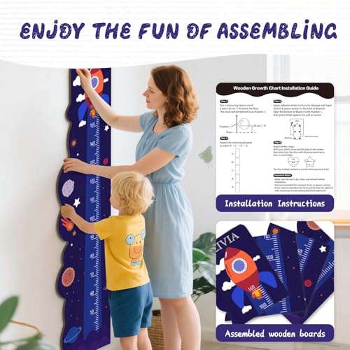 Personalized Name Growth Chart for Wall 1
